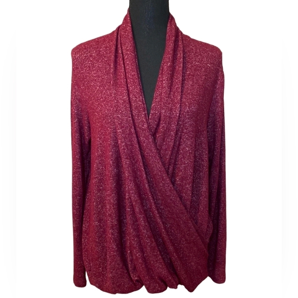 Philosophy Wrap Sweater